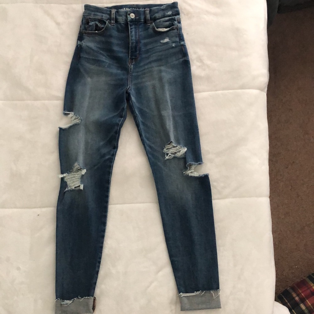 Ripped American Eagle Jeans